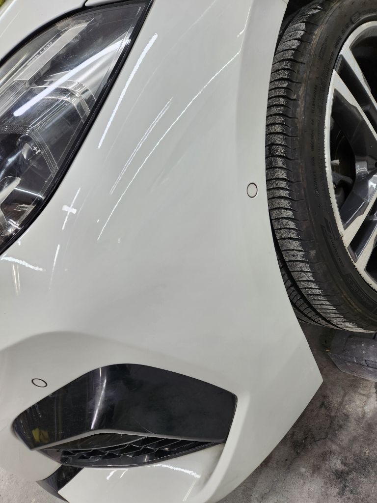 BMW 화이트 복원 후